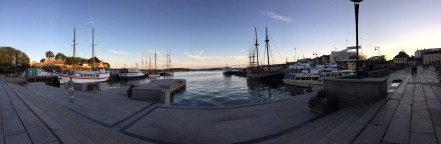 Oslo's harborfront. Unreal.